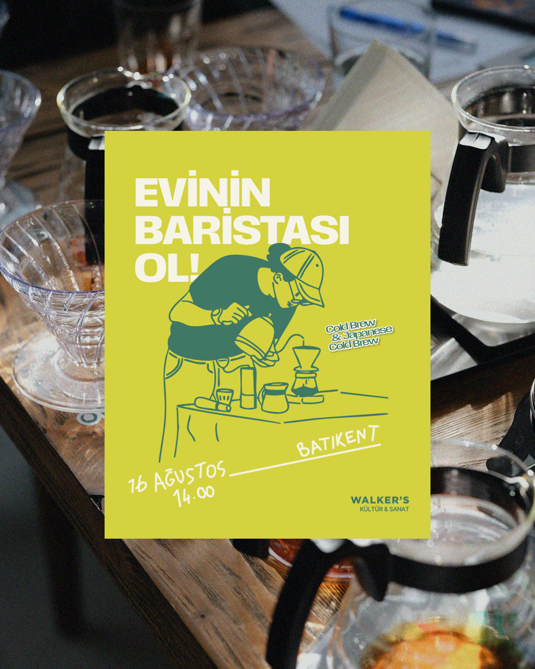 Evinin Baristası Ol! – Cold Brew & Japanese Cold Brew – Batıkent